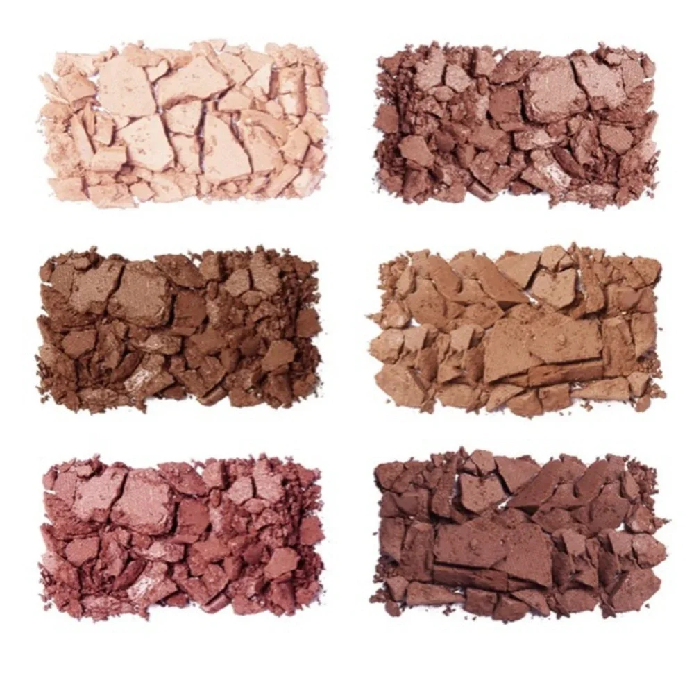 RealHer Warm Neutral Eyeshadow Palette - Beige, Rose, Copper, Brown